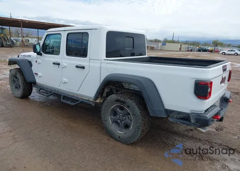 2021 Jeep Gladiator Rubicon 4X4 z USA, uszkodzony, nr VIN 1C6JJTBGXML512342